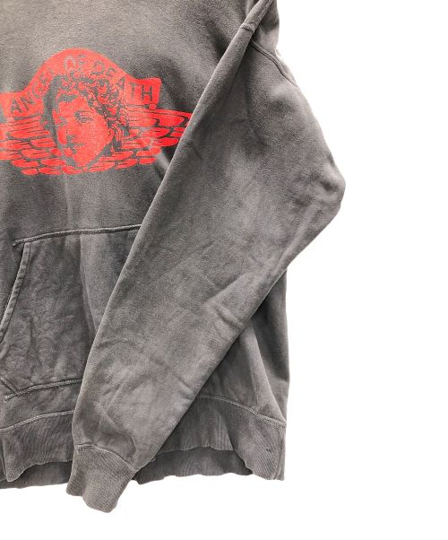 SAINT MICHAEL（セントマイケル）SAINT MICHAEL (セントマイケル) パーカー プルオーバフーディー グレー サイズ:XLの古着・服飾アイテム