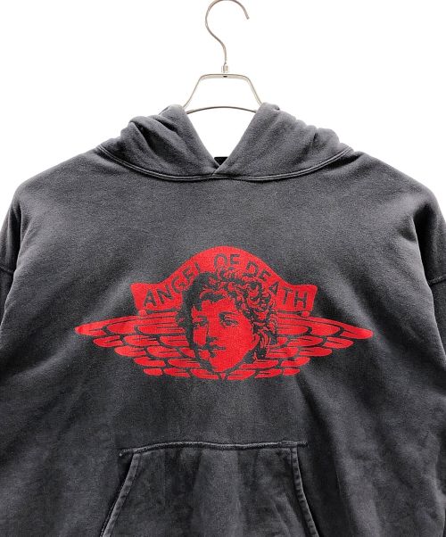 SAINT MICHAEL（セントマイケル）SAINT MICHAEL (セントマイケル) パーカー プルオーバフーディー グレー サイズ:XLの古着・服飾アイテム