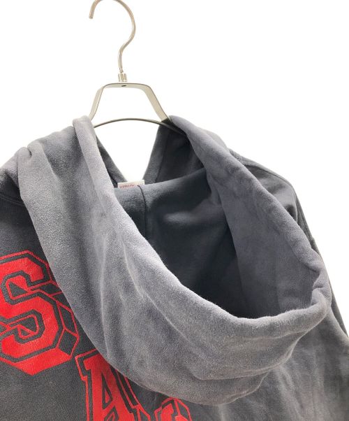 SAINT MICHAEL（セントマイケル）SAINT MICHAEL (セントマイケル) パーカー プルオーバフーディー グレー サイズ:XLの古着・服飾アイテム