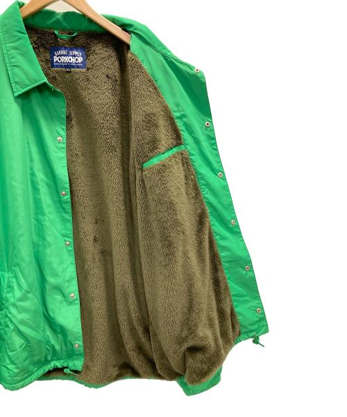 PorkChop（ポークチョップ）PorkChop (ポークチョップ) コーチジャケット グリーン サイズ:XLの古着・服飾アイテム