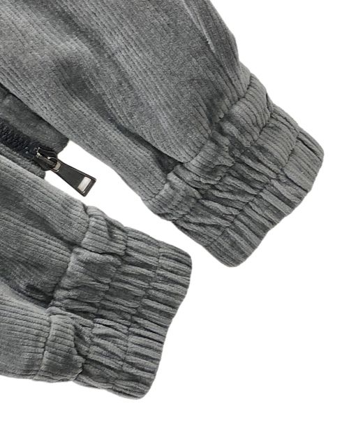 MONCLER（モンクレール）MONCLER (モンクレール) コーデュロイブルゾン グレー サイズ:Sの古着・服飾アイテム