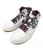NIKE×A MA MANIE'REナイキ×アママニエール）の古着「スニーカー AIR JORDAN 1 RETRO HIGH OG SP(エア ジョーダン 1 レトロ ハイ OG SP)」｜ベージュ
