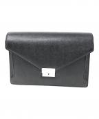 BURBERRYバーバリー）の古着「クラッチバッグ」｜ブラック