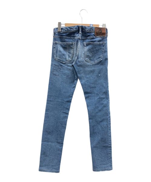 Hysteric Glamour（ヒステリックグラマー）Hysteric Glamour (ヒステリックグラマー) SKOLOCT (スコロクト) デニムパンツ ブルー サイズ:Sの古着・服飾アイテム
