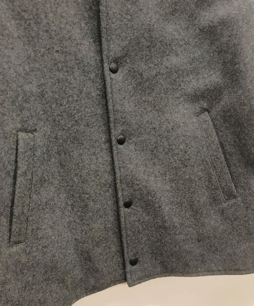 CROPPED HEADS（クロップドヘッズ）CROPPED HEADS (クロップドヘッズ) ウールスタジャン グレー サイズ:Mの古着・服飾アイテム