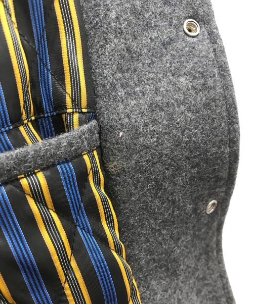 CROPPED HEADS（クロップドヘッズ）CROPPED HEADS (クロップドヘッズ) ウールスタジャン グレー サイズ:Mの古着・服飾アイテム