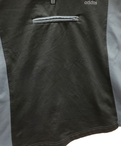 adidas（アディダス）adidas (アディダス) ハーフジップジャージ ネイビー サイズ:XOの古着・服飾アイテム