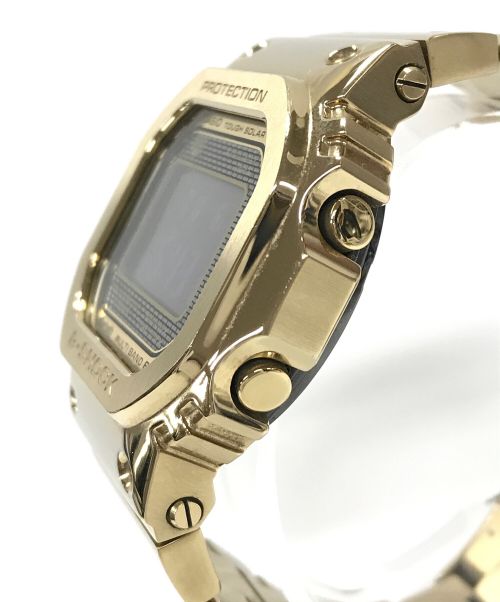 CASIO（カシオ）CASIO (カシオ) 腕時計 ソーラー充電　G-SHOCK（ジーショック） ブラック×ゴールド サイズ:実寸サイズにてご確認ください。の古着・服飾アイテム