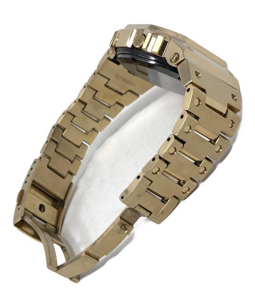 CASIO（カシオ）CASIO (カシオ) 腕時計 G-SHOCK(ジーショック) クォーツ ブラック×ゴールド サイズ:実寸サイズにてご確認ください。の古着・服飾アイテム