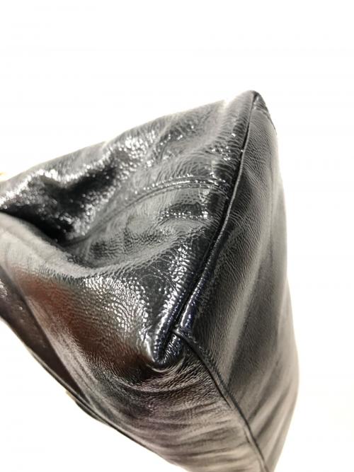 GUCCI（グッチ）GUCCI (グッチ) ソーホー インターロッキングG（ジー） チェーンショルダーバッグ ブラック サイズ:実寸サイズにてご確認下さい。の古着・服飾アイテム