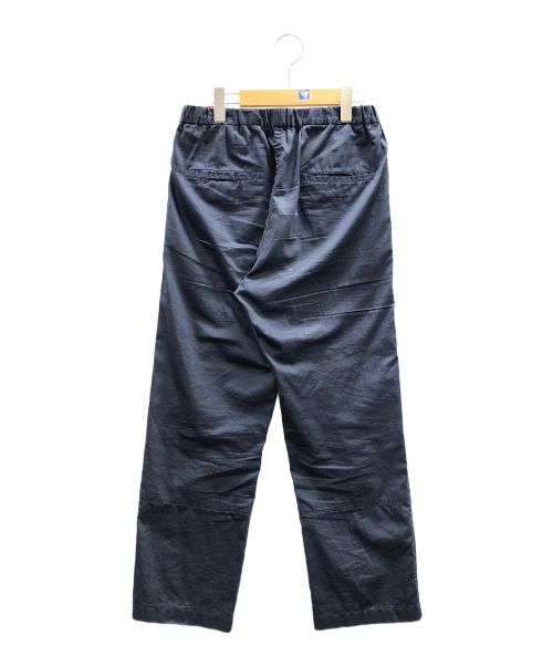 OAMC（オーエーエムシー）OAMC (オーエーエムシー) クロップドドローコード トラウザーズパンツ ネイビー サイズ:XSMALLの古着・服飾アイテム