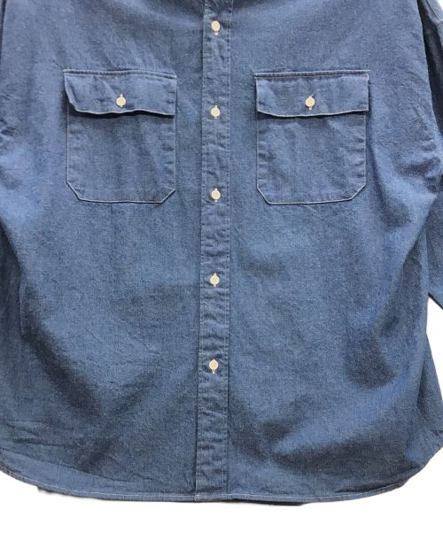 hanei（ハネイ）hanei (ハネイ) デニムシャツ ネイビー サイズ:2の古着・服飾アイテム