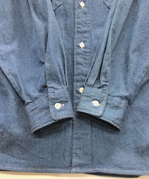 hanei（ハネイ）hanei (ハネイ) デニムシャツ ネイビー サイズ:2の古着・服飾アイテム