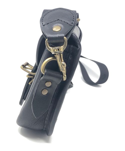 RED MOON（レッドムーン）RED MOON (レッドムーン) ショルダーポーチ ブラック サイズ:実寸サイズにてご確認ください。の古着・服飾アイテム