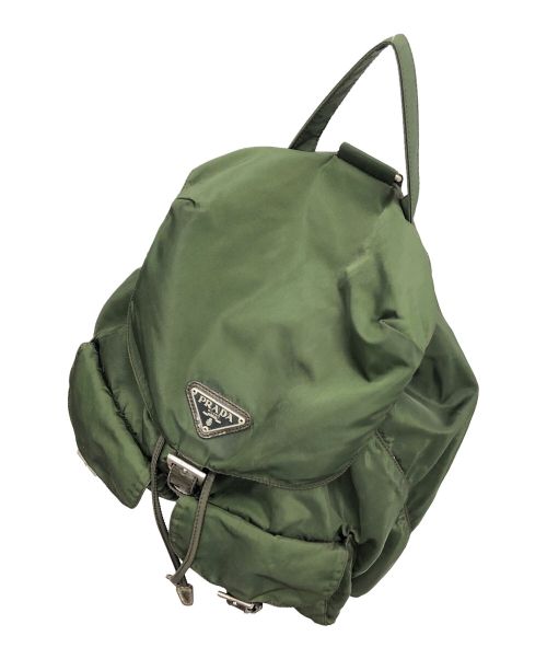 PRADA（プラダ）PRADA (プラダ) ナイロンリュック グリーン サイズ:実寸サイズにてご確認ください。の古着・服飾アイテム