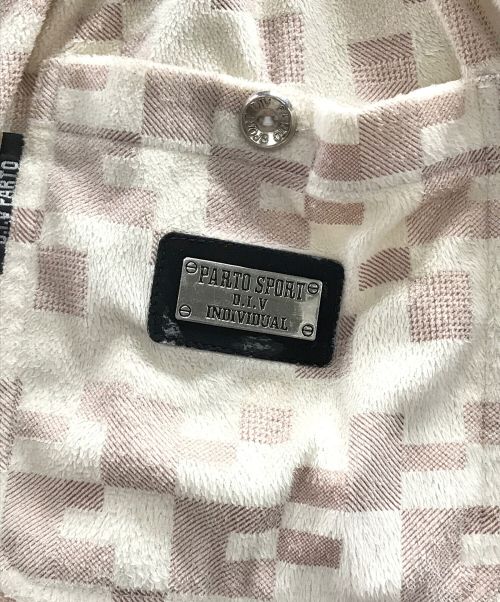 PARTO SPORT（パルトスポーツ）PARTO SPORT (パルトスポーツ) セットアップ ピンク×ベージュ サイズ:Fの古着・服飾アイテム