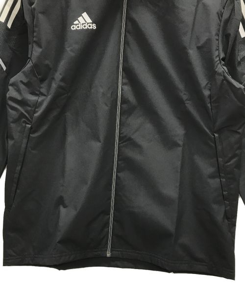 adidas（アディダス）adidas (アディダス) トレーニングウェア オールウェザージャケット ブラック サイズ:Lの古着・服飾アイテム