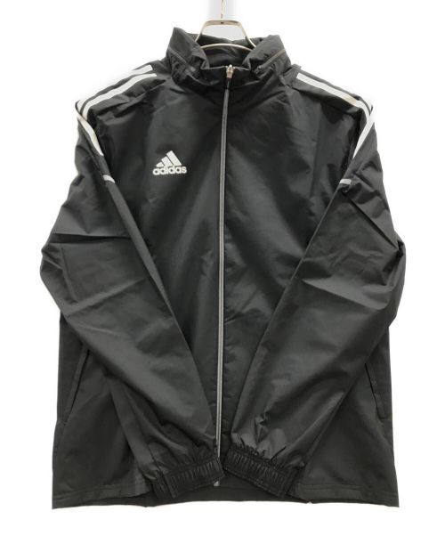 adidas（アディダス）adidas (アディダス) トレーニングウェア オールウェザージャケット ブラック サイズ:Lの古着・服飾アイテム