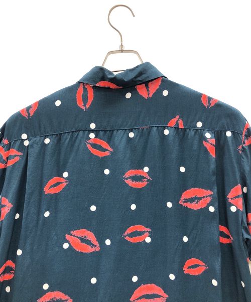 Aloha Blossom（アロハブロッサム）Aloha Blossom (アロハブロッサム) アロハシャツ ネイビー サイズ:44の古着・服飾アイテム