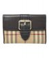 BURBERRY（バーバリー）の古着「2つ折り財布」｜ブラウン×ベージュ