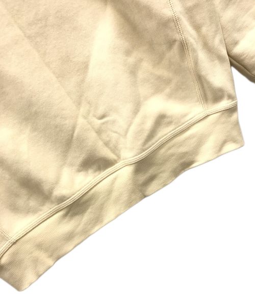 CarHartt（カーハート）CarHartt (カーハート) スウェット AMERICAN SCRIPT SWEAT（アメリカンスクリプトスウェット） 刺繍ロゴ ベージュ サイズ:Sの古着・服飾アイテム