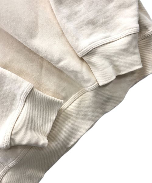 CarHartt（カーハート）CarHartt (カーハート) スウェット AMERICAN SCRIPT SWEAT（アメリカンスクリプトスウェット） 刺繍ロゴ ベージュ サイズ:Sの古着・服飾アイテム