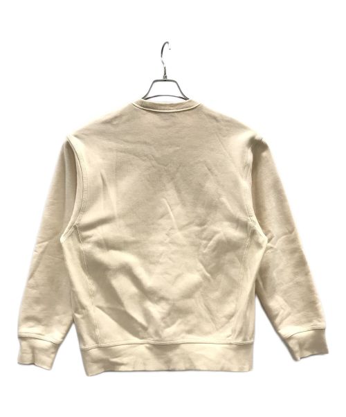 CarHartt（カーハート）CarHartt (カーハート) スウェット AMERICAN SCRIPT SWEAT（アメリカンスクリプトスウェット） 刺繍ロゴ ベージュ サイズ:Sの古着・服飾アイテム