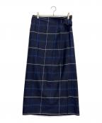 Y'sワイズ）の古着「スカート」｜ネイビー