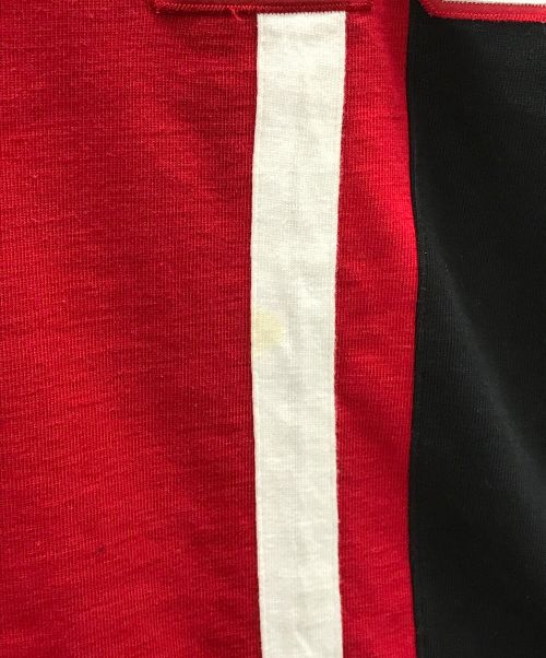 KARL KANI（カールカナイ）KARL KANI (カールカナイ) ヴィンテージゲームシャツ ブラック×ホワイト×レッド サイズ:XLの古着・服飾アイテム