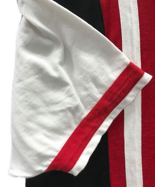 KARL KANI（カールカナイ）KARL KANI (カールカナイ) ヴィンテージゲームシャツ ブラック×ホワイト×レッド サイズ:XLの古着・服飾アイテム