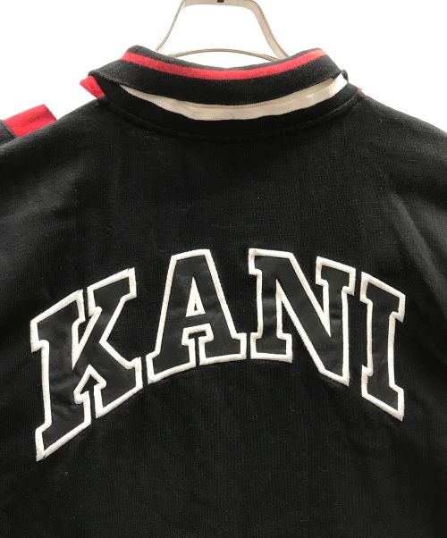 KARL KANI（カールカナイ）KARL KANI (カールカナイ) ヴィンテージゲームシャツ ブラック×ホワイト×レッド サイズ:XLの古着・服飾アイテム