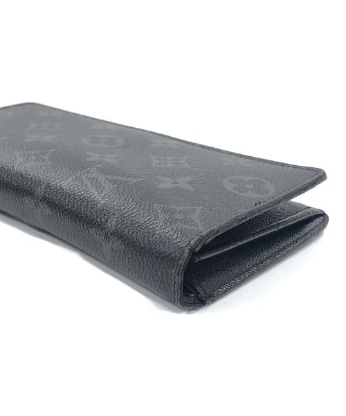 LOUIS VUITTON（ルイ ヴィトン）LOUIS VUITTON (ルイ ヴィトン) 長財布 ポルトフォイユ･ブラザ モノグラム・エクリプス サイズ:実寸サイズにてご確認ください。の古着・服飾アイテム