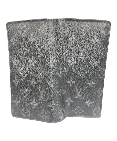 LOUIS VUITTON（ルイ ヴィトン）LOUIS VUITTON (ルイ ヴィトン) 長財布 ポルトフォイユ･ブラザ モノグラム・エクリプス サイズ:実寸サイズにてご確認ください。の古着・服飾アイテム