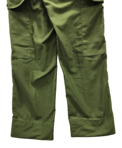 Swedish Army（スウェーデン軍）Swedish Army (スウィディッシュアーミー) ユーティリティーカーゴパンツ オリーブ サイズ:実寸サイズにてご確認ください。の古着・服飾アイテム