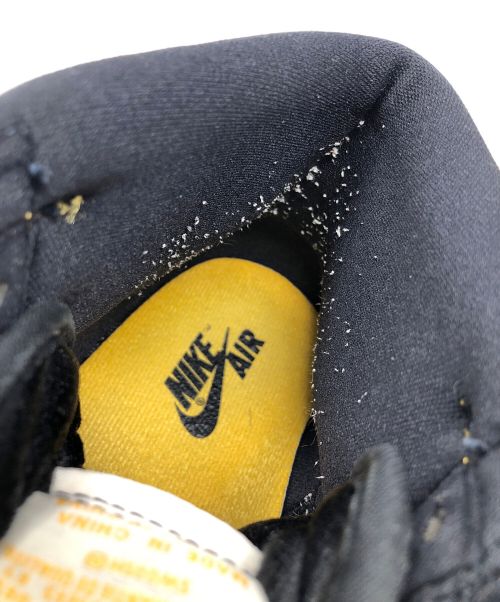 NIKE（ナイキ）NIKE (ナイキ) ハイカットスニーカー AIR JORDAN 1 RETRO HIGH OG TAXI (エア ジョーダン 1 レトロ ハイ オリジナル タクシー) イエロー×ブラック サイズ:28cmの古着・服飾アイテム