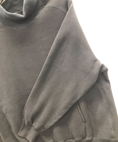 STILL BY HAND（スティルバイハンド）STILL BY HAND (スティルバイハンド) ハイネックプルオーバースウェット ブラック サイズ:46の古着・服飾アイテム