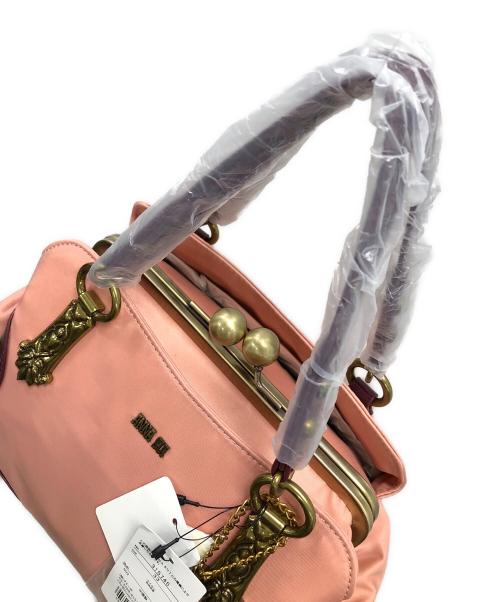 ANNA SUI（アナスイ）ANNA SUI (アナスイ) 2WAYバッグ ショルダーバッグ ハンドバッグ 鬼滅の刃 竈門禰豆子モデル ピンク サイズ:実寸サイズにてご確認ください。 未使用品の古着・服飾アイテム