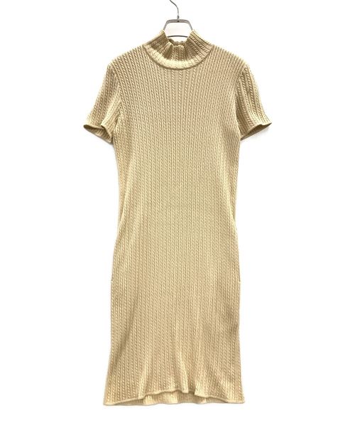 FOXEY（フォクシー）FOXEY (フォクシー) ワンピース ベージュ サイズ:40の古着・服飾アイテム