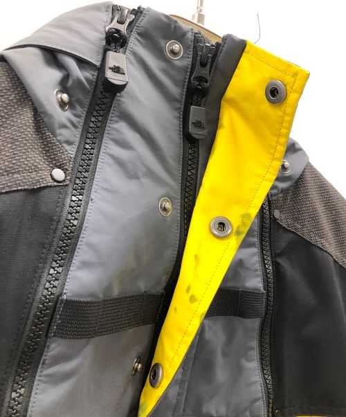 THE NORTH FACE（ザ ノース フェイス）THE NORTH FACE (ザ ノース フェイス) ベスト STEEPTECH ブラック×イエロー サイズ:実寸サイズにてご確認ください。の古着・服飾アイテム