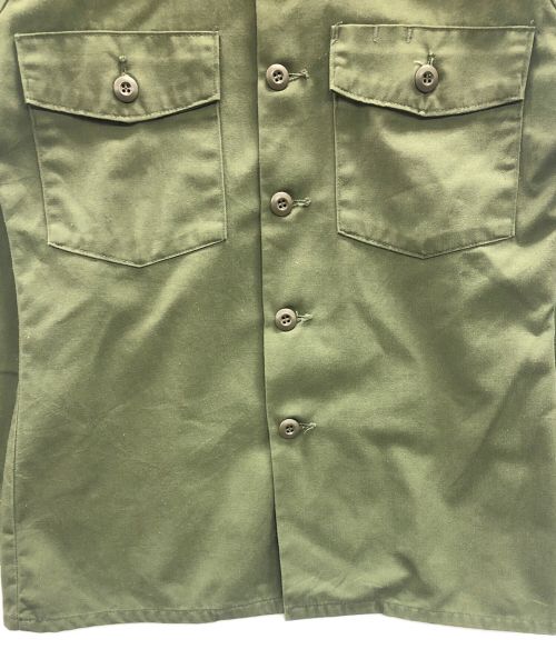 shirt（シャツ）shirt (シャツ) ユーティリティシャツ カーキ サイズ:14 1/2の古着・服飾アイテム