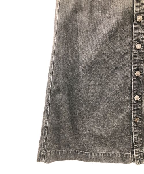 DIESEL（ディーゼル）DIESEL (ディーゼル) デニムスカート ブラック サイズ:24の古着・服飾アイテム