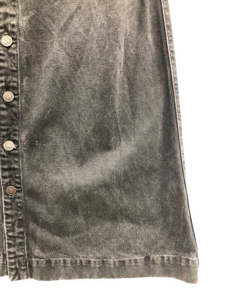 DIESEL（ディーゼル）DIESEL (ディーゼル) デニムスカート ブラック サイズ:24の古着・服飾アイテム