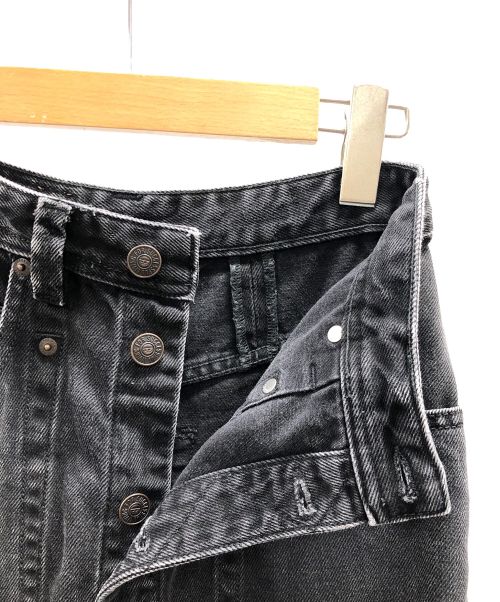 DIESEL（ディーゼル）DIESEL (ディーゼル) デニムスカート ブラック サイズ:24の古着・服飾アイテム