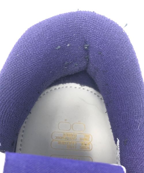 adidas（アディダス）adidas (アディダス) ローカットスニーカー FORUM 84 LOW AEC(フォーラム84 ロー AEC) ホワイト×パープル サイズ:27の古着・服飾アイテム