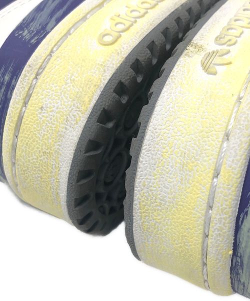adidas（アディダス）adidas (アディダス) ローカットスニーカー FORUM 84 LOW AEC(フォーラム84 ロー AEC) ホワイト×パープル サイズ:27の古着・服飾アイテム
