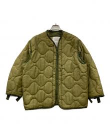 gibraltar industries（ジブラルタルインダストリー）の古着「キルティングライナージャケット」｜カーキ