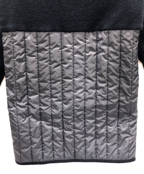 LAVENHAM（ラベンハム）LAVENHAM (ラベンハム) 切替ノーカラーコート SHERPA PALGRAVE ネイビー サイズ:36の古着・服飾アイテム