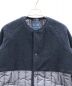 LAVENHAM (ラベンハム) 切替ノーカラーコート SHERPA PALGRAVE ネイビー サイズ:36：15000円