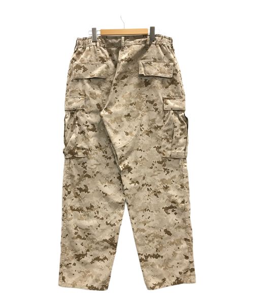 EA INDUTRIES INC（イーエー インダストリーズ インク）EA INDUTRIES INC ミリタリーパンツ TROUSER DESERT MARPAT CAMOUFLAGE （トラウザー デザートマーパット カモフラージュ） カーキ サイズ:35 TO 39 INの古着・服飾アイテム