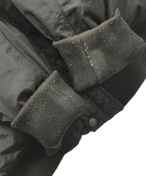 AVIREX（アヴィレックス）AVIREX (アヴィレックス) サーモナイロンスタジアムジャケット ブラック サイズ:Lの古着・服飾アイテム